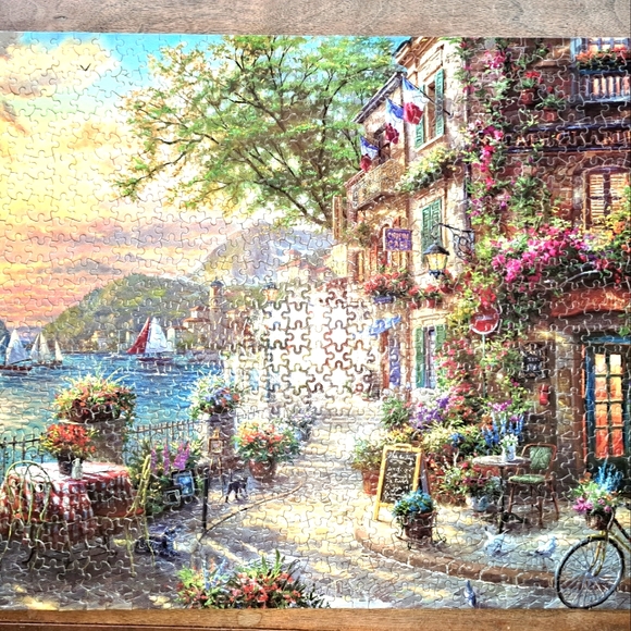 1000 Piece Thomas Kinkade Jigsaw Puzzle - Picture 5 of 6